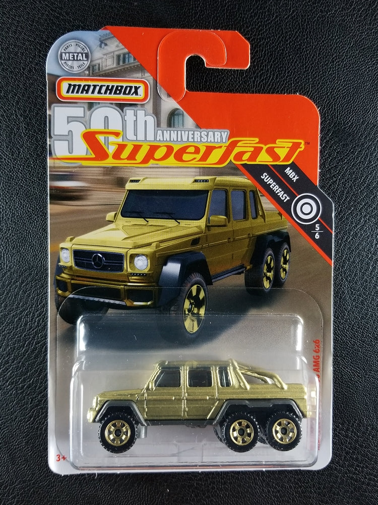 Matchbox - Mercedes-Benz G63 AMG 6x6 (Gold) [5/6 - MBX Superfast]