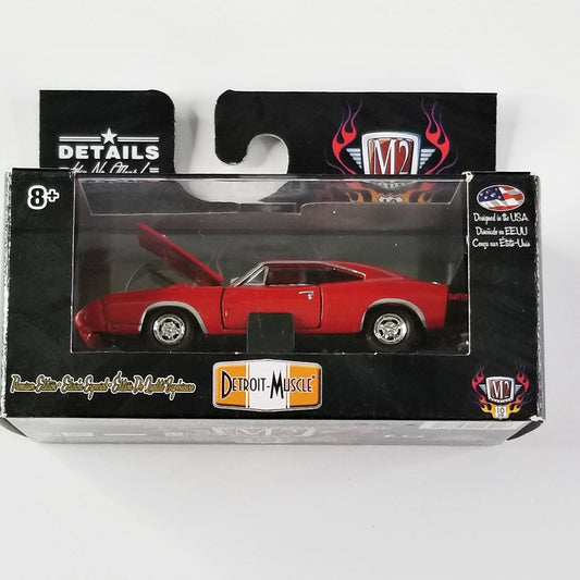 M2 - 1969 Dodge Charger Daytona 440 (Red) [Limited Production 6,000 Pieces Worldwide]