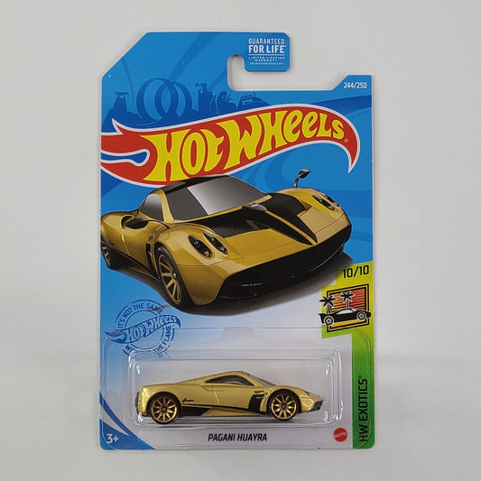 Hot Wheels - Pagani Huayra (Metalflake Gold)