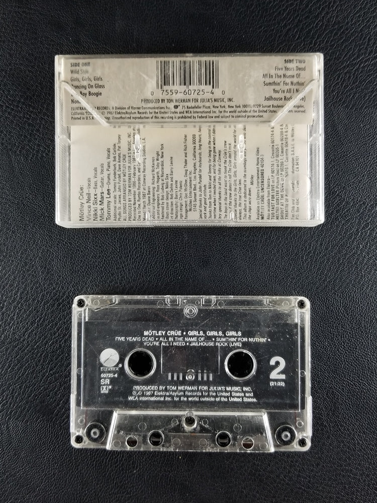 Motley Crue - Girls, Girls, Girls (1987, Cassette)