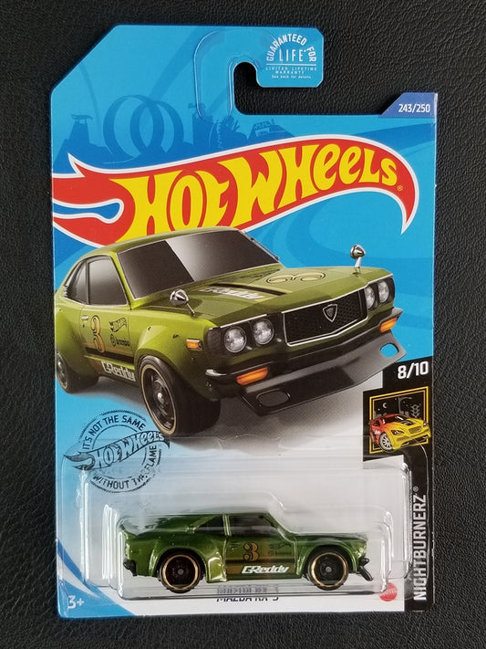 Hot Wheels - Mazda RX-3 (Dark Green)