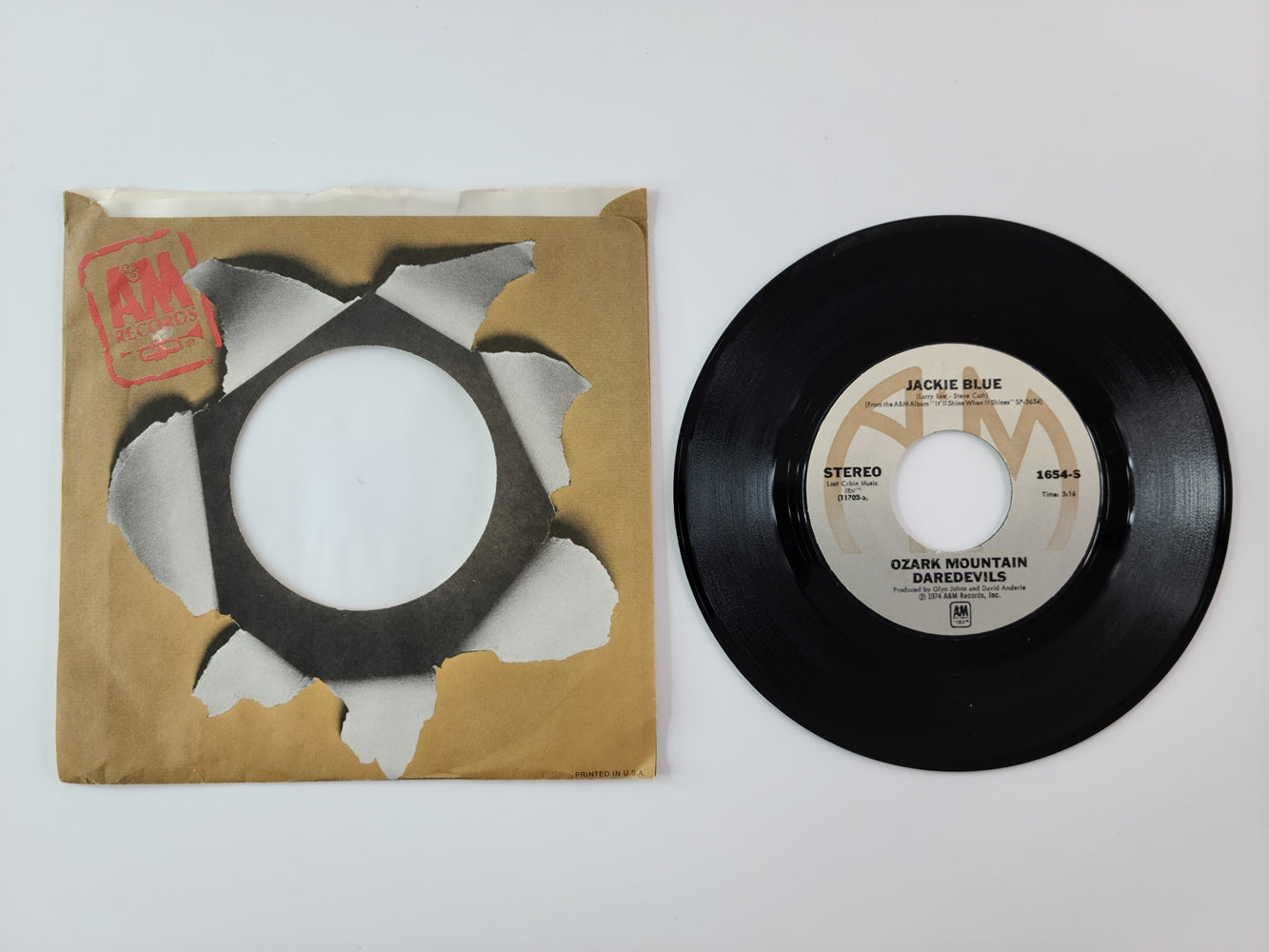 Ozark Mountain Daredevils - Jackie Blue / Better Days (1975, 7'' Single)
