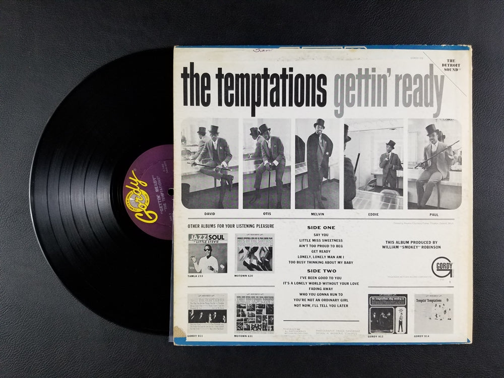 The Temptations - Gettin' Ready (1966, LP)