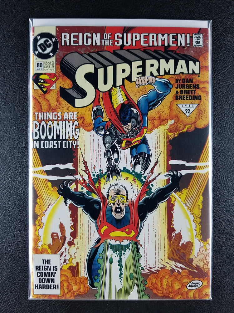 Superman [2nd Series] #80 (DC, August 1993)