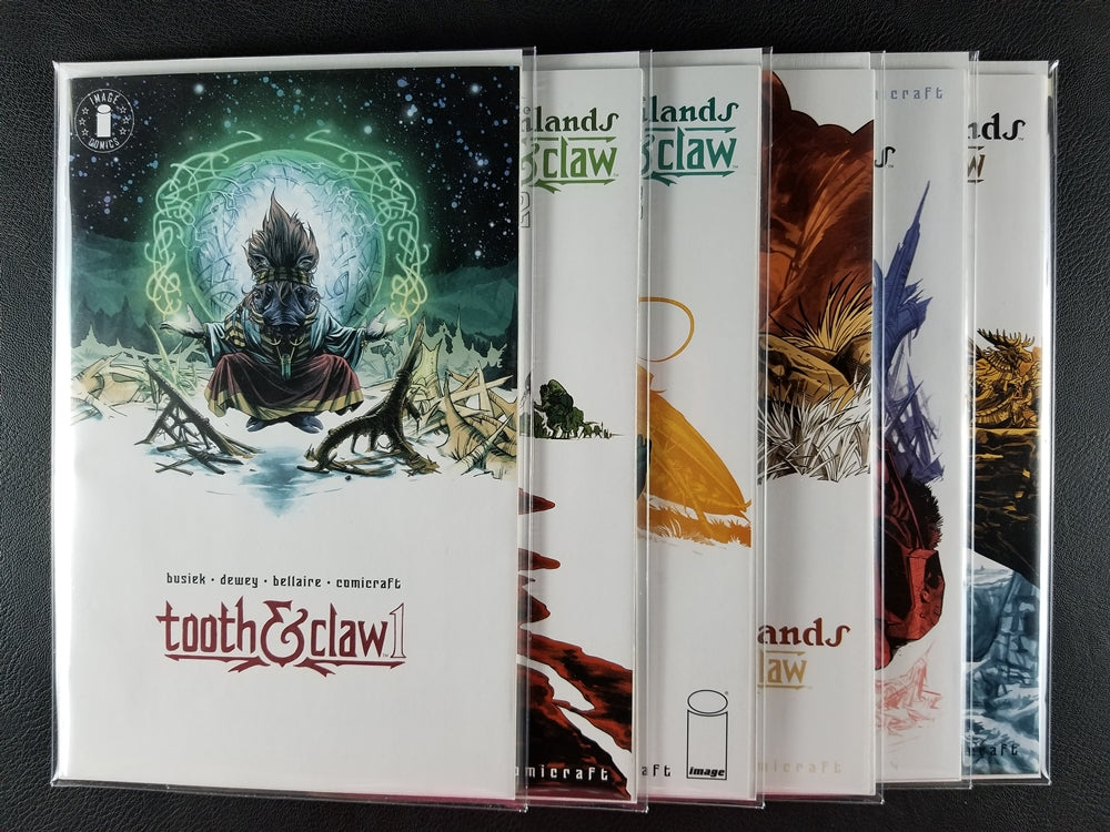 The Autumnlands: Tooth and Claw #1-6 ["A"] Set (Dark Horse, 2014-15)