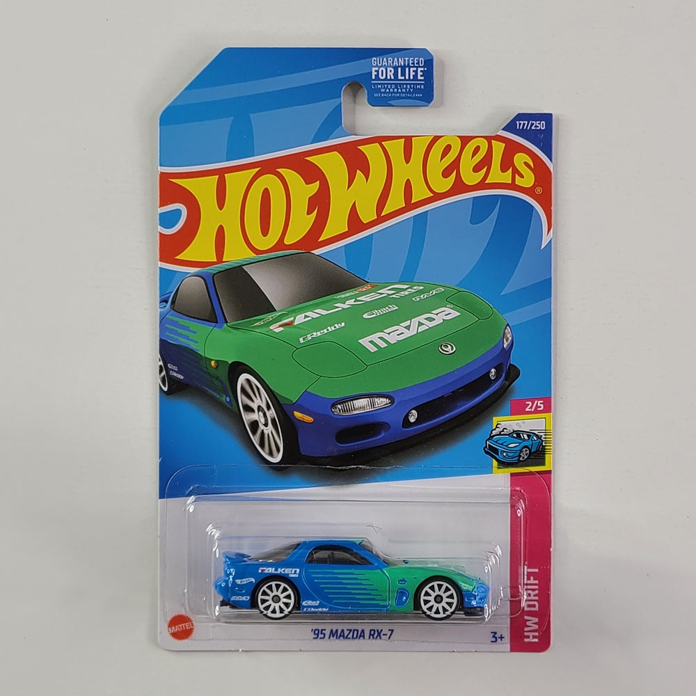 Hot Wheels - '95 Mazda RX-7 (Sky Blue)
