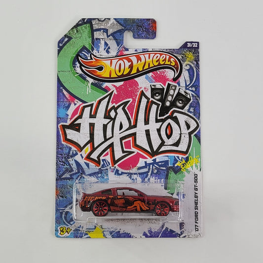 Hot Wheels - '07 Ford Shelby GT-500 (Metalflake Dark Red)