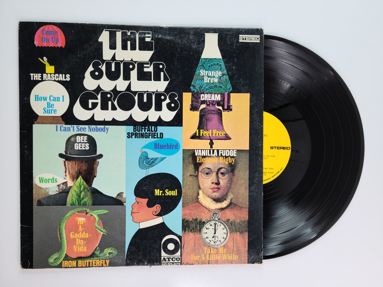 Various - The Super Groups (1969, LP)