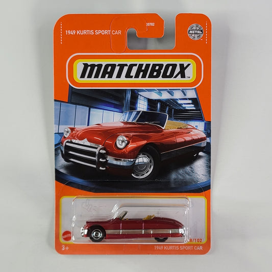 Matchbox - 1949 Kurtis Sport Car (Dark Red)