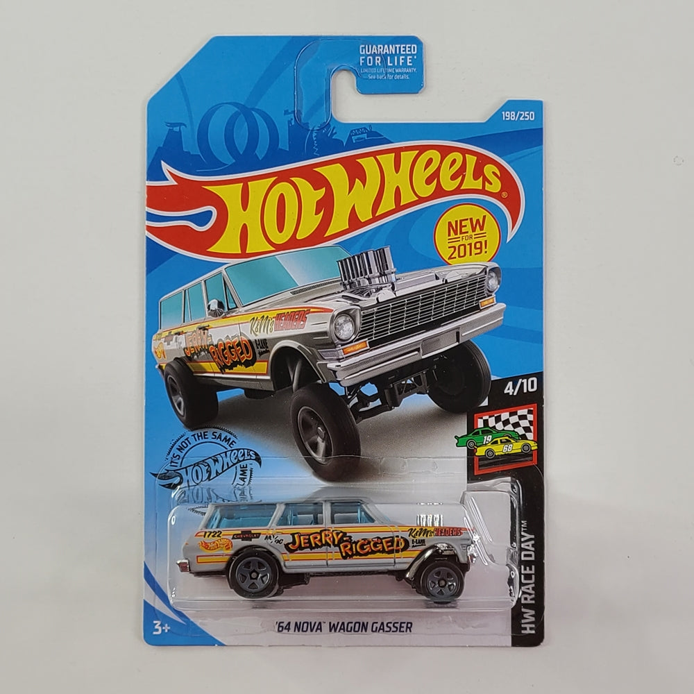 Hot Wheels - '64 Nova Wagon Gasser (Grey)