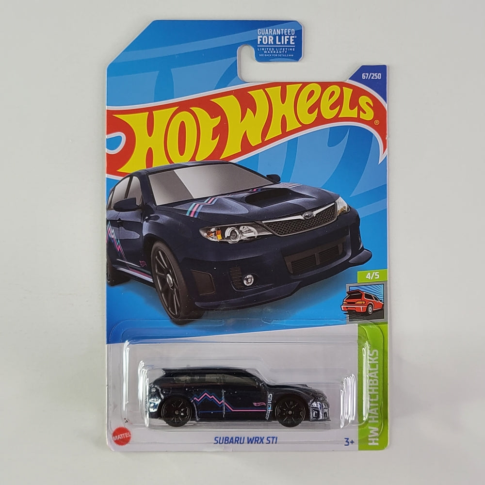 Hot Wheels - Subaru WRX STI (Metalflake Dark Blue)