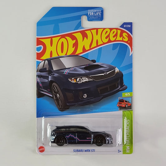 Hot Wheels - Subaru WRX STI (Metalflake Dark Blue)