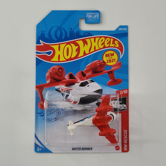 Hot Wheels - Water Bomber (White) [HW Rescue Mini Collection (2021) - 2/10] [New