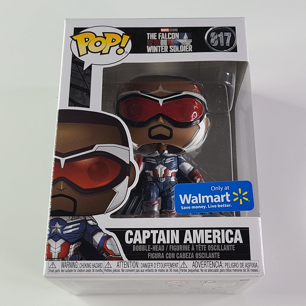 Funko Pop! - Captain America #817 [Walmart Exclusive]