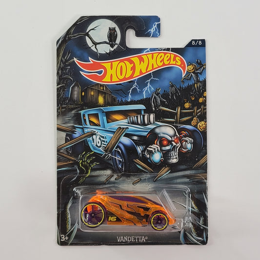 Hot Wheels - Vandetta (Transparent Orange) [Happy Halloween! Series (2016) - 8/8]