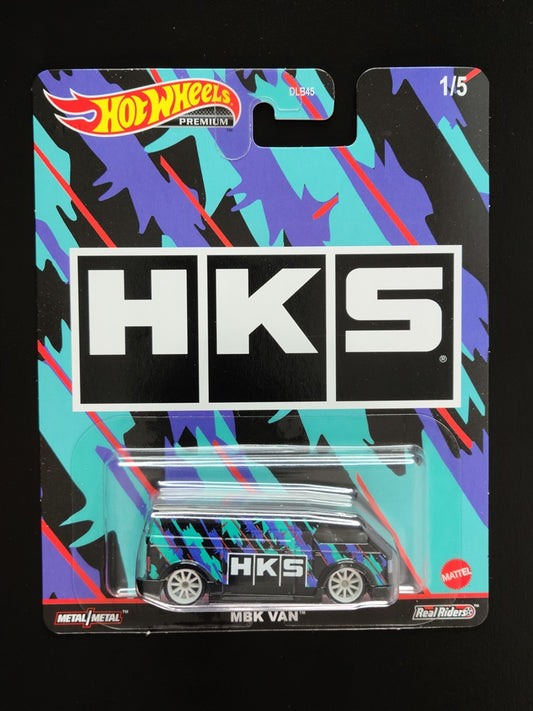 Hot Wheels Premium - MBK Van (Black) [1/5 - 2021 Pop Culture: Speed Shop Garage]