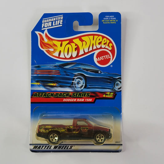 Hot Wheels - Dodge Ram 1500 (Metallic Dark Red)