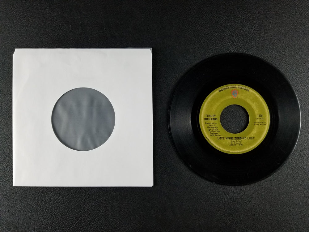 Turley Richards - Love Minus Zero - No Limit (1970, 7'' Single)