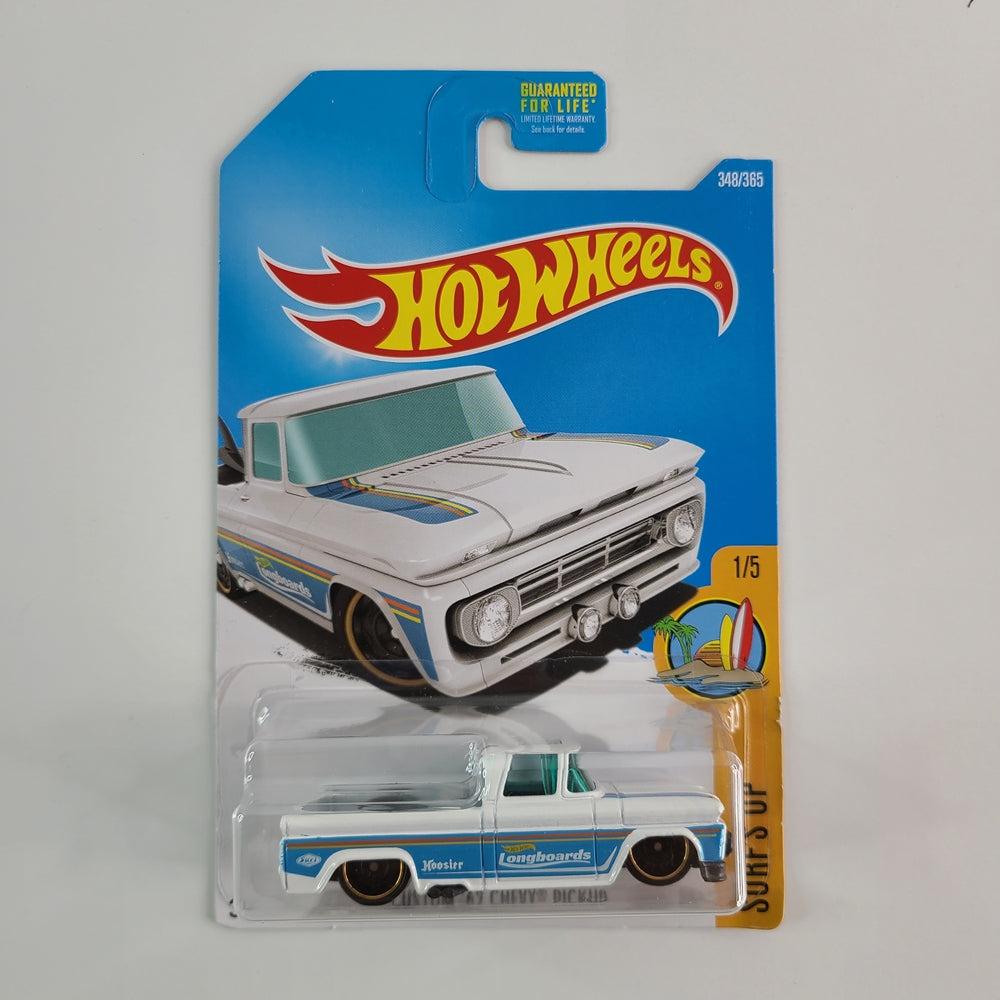 Hot Wheels - Custom '62 Chevy Pickup (White)