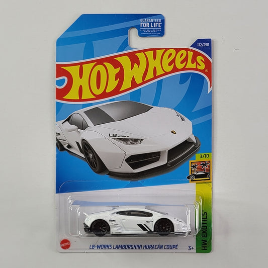 Hot Wheels - LB-WORKS Lamborghini Huracán Coupé (Matte White)