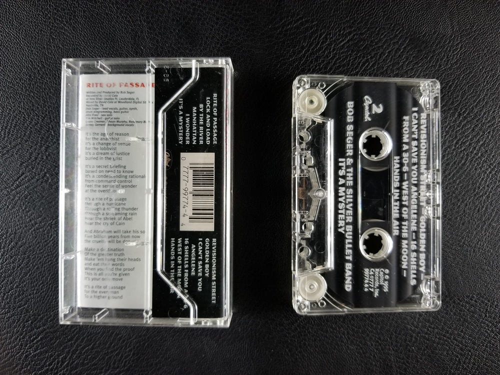 Bob Seger & The Silver Bullet Band - It's a Mystery (1995, Cassette)