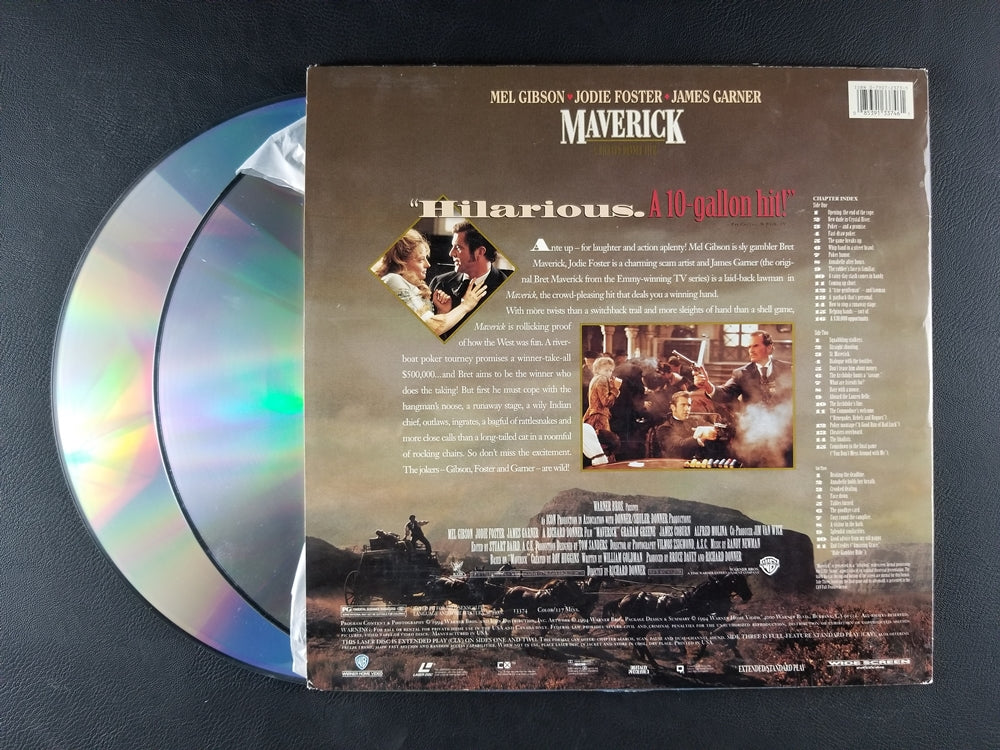 Maverick [Widescreen] (1994, Laserdisc)
