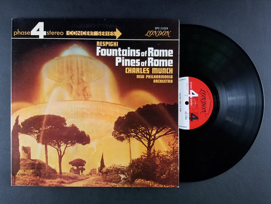 Charlie Munch - Fountains of Rome / Pines of Rome (1965, LP)