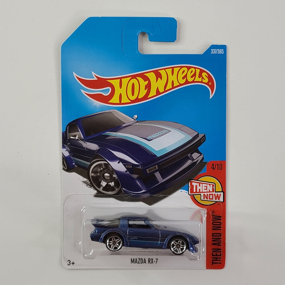 Hot Wheels - Mazda RX-7 (Metalflake Dark Blue)