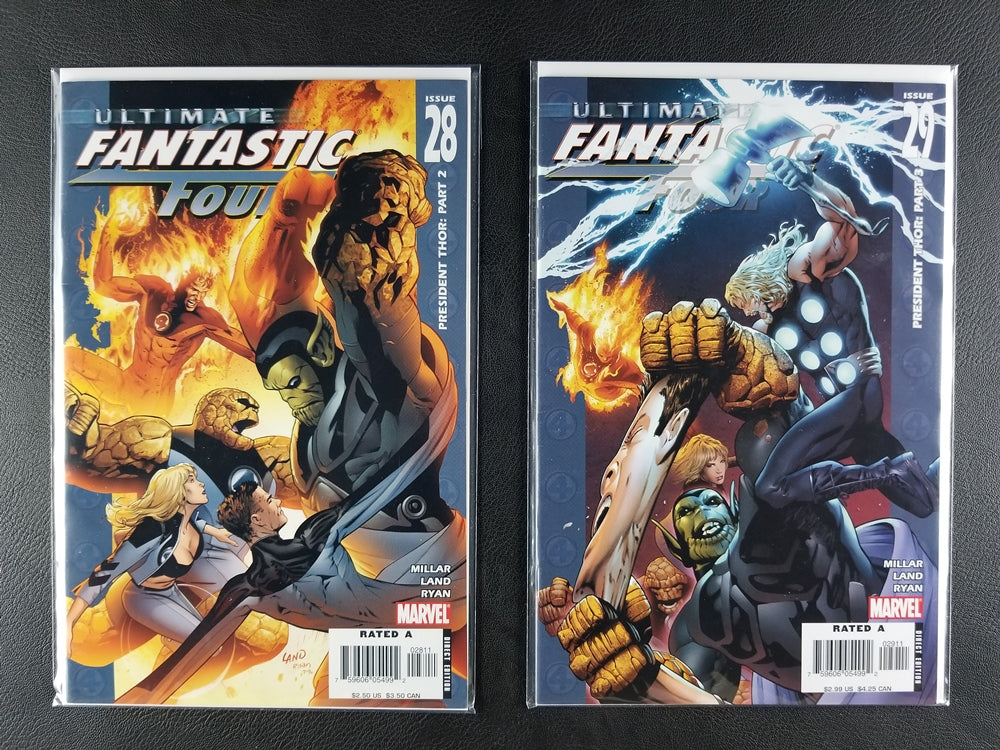 Ultimate Fantastic Four #21-30 Set (Marvel, 2005-06)