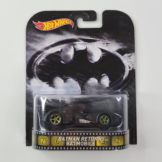 Hot Wheels - Batman Returns Batmobile (Flat Black) [Hot Wheels Entertainment Series (2014) - Mix 6]