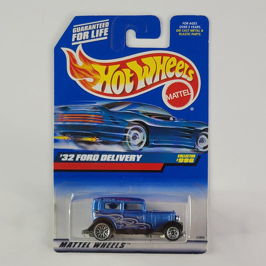 Hot Wheels - '32 Ford Delivery (Metalflake Blue & Dark Blue)