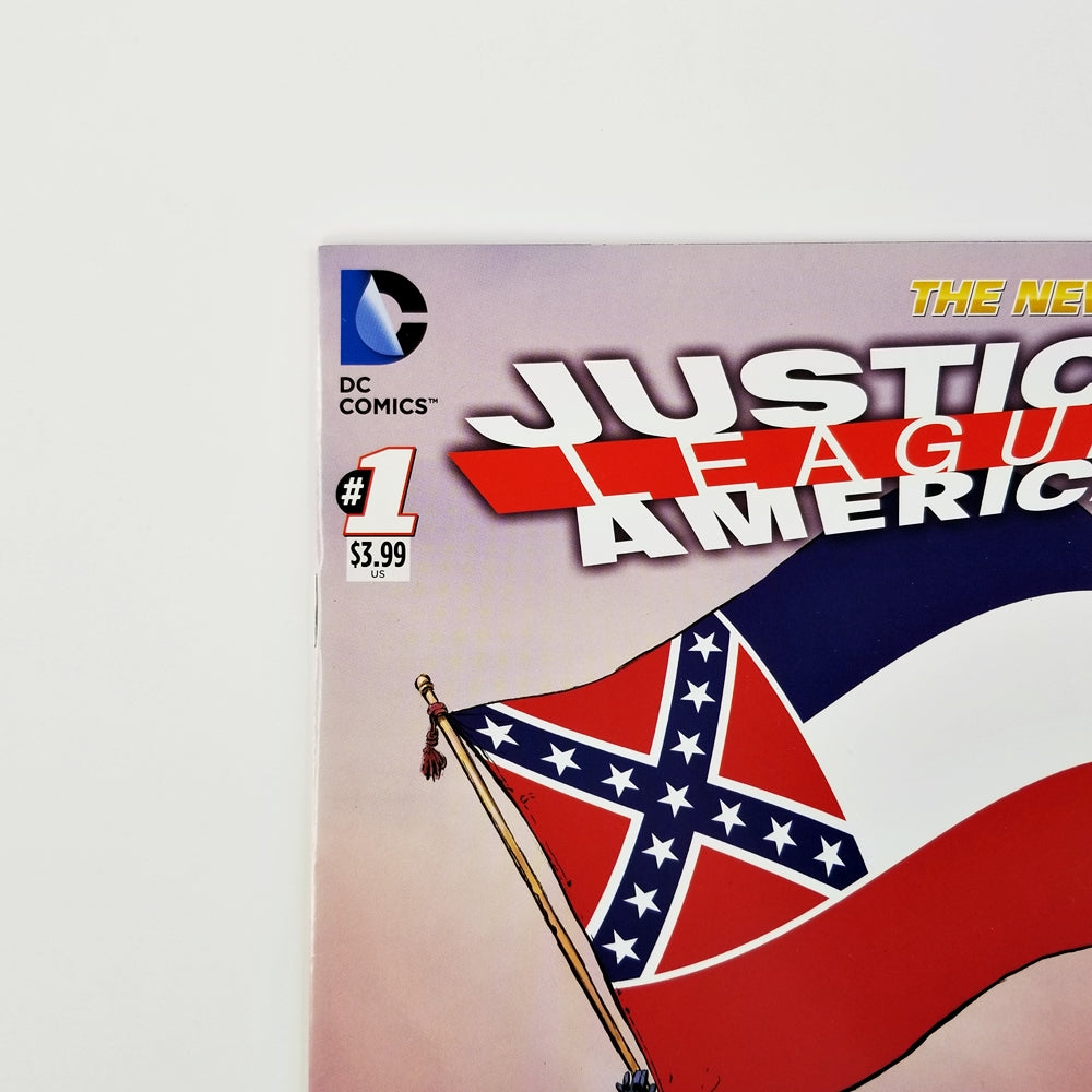 Justice League of America #1 Mississippi Flag Variant (DC, 2013)