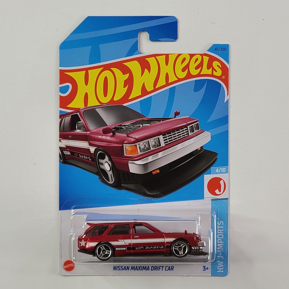 Hot Wheels - Nissan Maxima Drift Car (Metalflake oxblood)