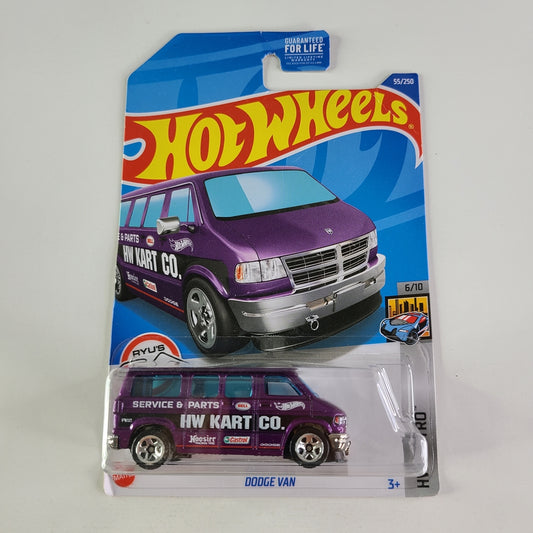 Hot Wheels - Dodge Van (Metalflake Purple)