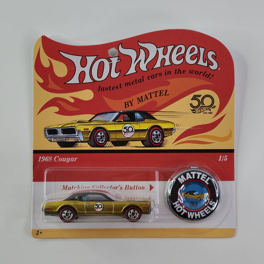 Hot Wheels - 1968 Cougar (Spectraflame Yellow)