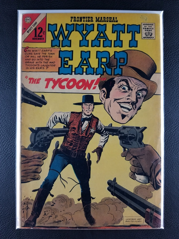 Wyatt Earp: Frontier Marshall #66 (Charlton Comics Group, November 1966)