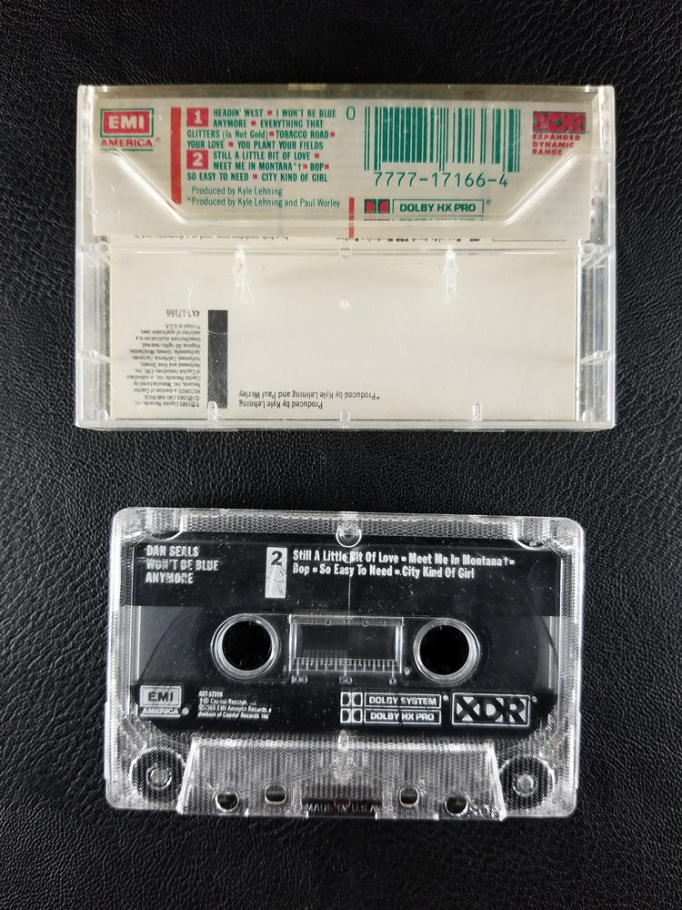 Dan Seals - Won't Be Blue Anymore (1985, Cassette)