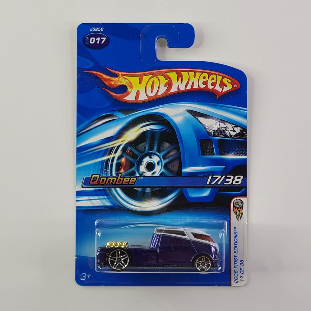 Hot Wheels - Qombee (Metalflake Blue and White)