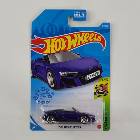 Hot Wheels - 2019 Audi R8 Spyder (Blue)