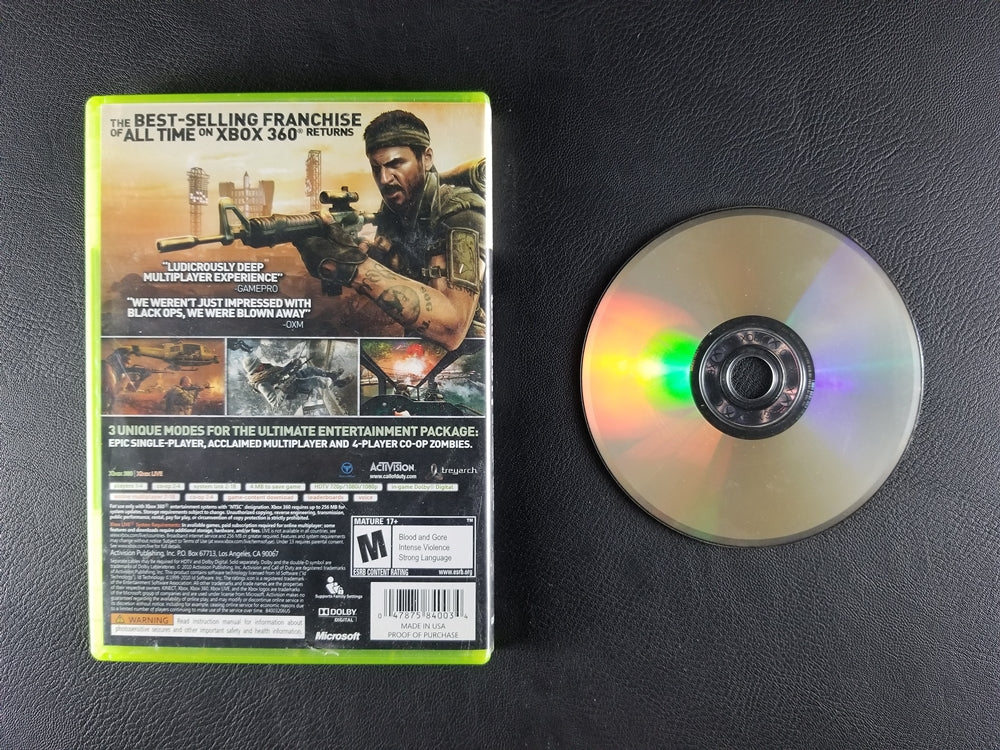 Call of Duty: Black Ops (2010, Xbox 360)