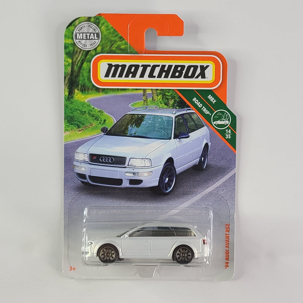 Matchbox - '94 Audi Avant RS2 (Metalflake White)