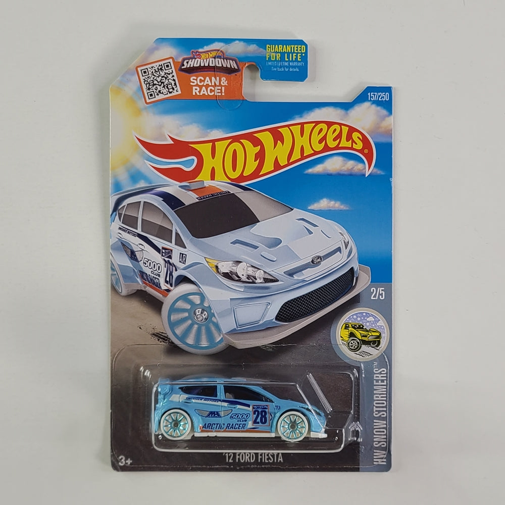 Hot Wheels - '12 Ford Fiesta (Light Blue)