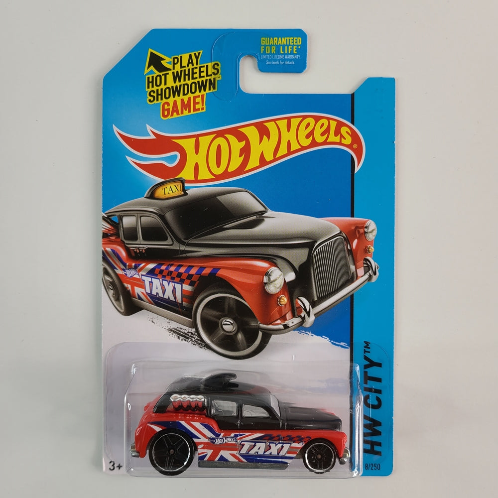 Hot Wheels - Cockney Cab II (Red/Black)