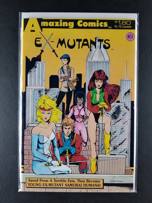 Ex-Mutants [1st Series] #3 (Eternity/Amazing/Pied Pip., 1987)