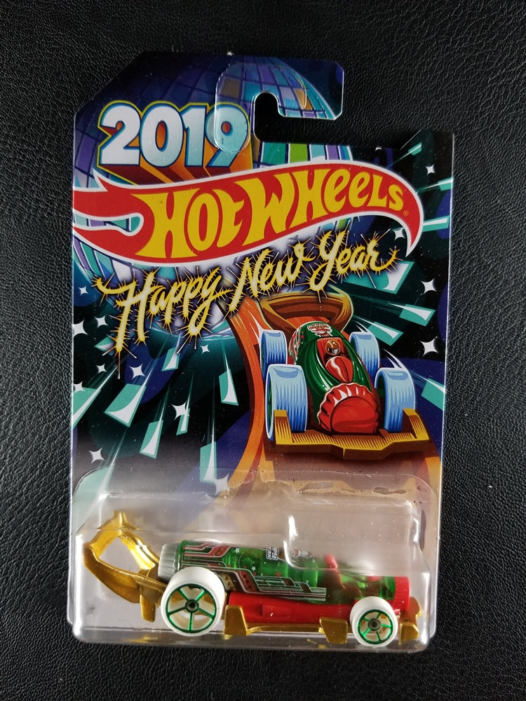 Hot Wheels - Carbonator (Green) [6/6 - 2018 HW Holiday Hot Rods]