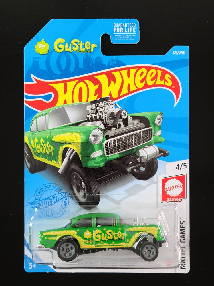 Hot Wheels - '55 Chevy Bel Air Gasser (Green)