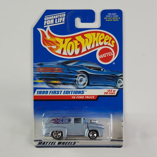 Hot Wheels - '56 Ford Truck (Light Blue-Gray)