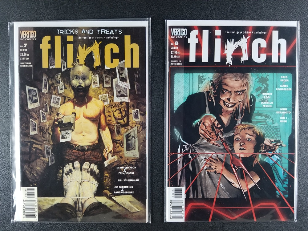 Flinch #1-8 Set (DC/Vertigo, 1999-2000)