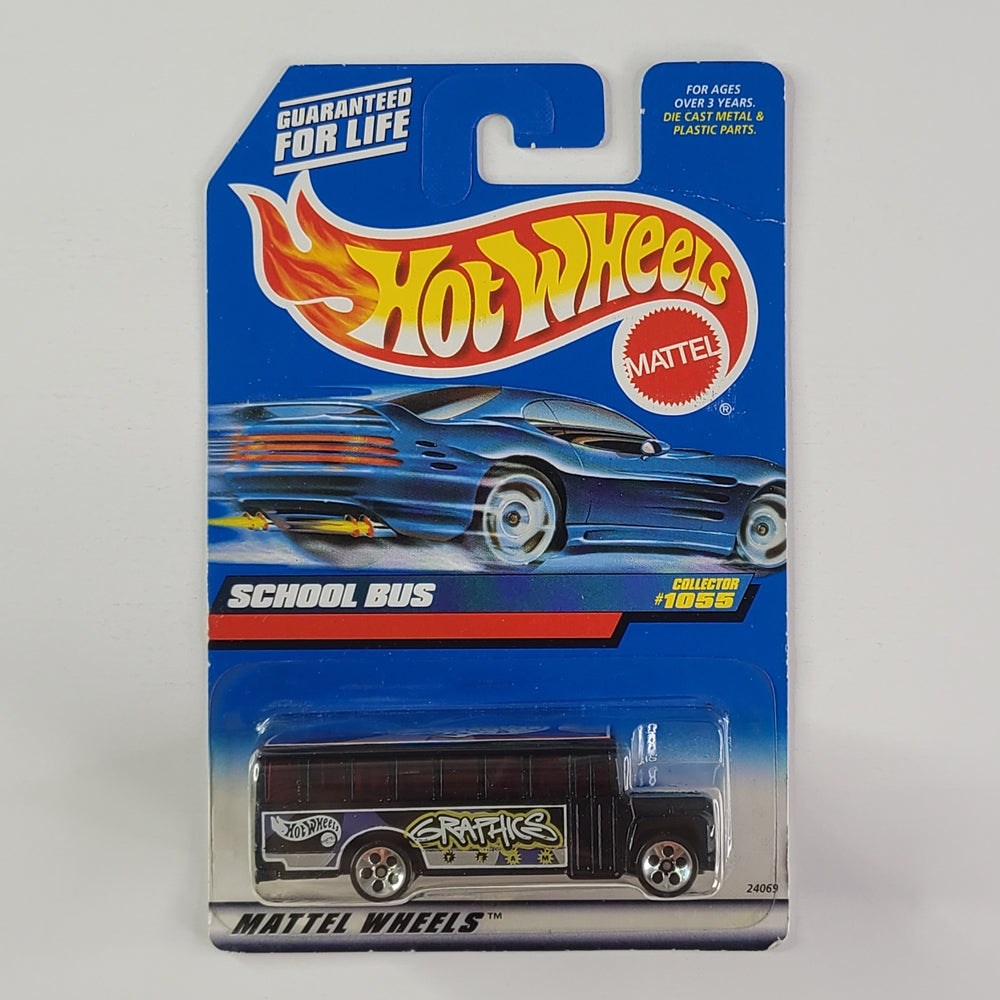 Hot Wheels - School Bus (Black)