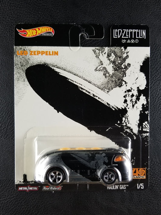 Hot Wheels Premium - Haulin' Gas (Silver) [1/5 - 2020 Pop Culture: Led Zeppelin]